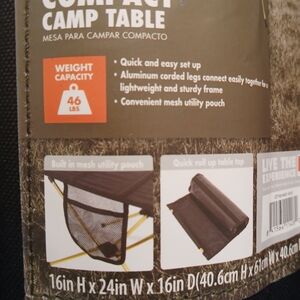 Ozark Trail Compact Camp Table